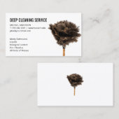 Carte De Visite Salle de nettoyage à Spray | Duster (Devant / Derrière)