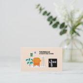 Carte De Visite Salle d'été - Ventes de magasin de meubles (Debout devant)