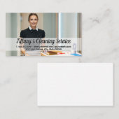 Carte De Visite Salles de nettoyage des domestiques (Devant / Derrière)