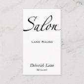 Carte De Visite Salon (Devant)