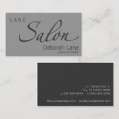 Carte De Visite Salon (Devant / Derrière)