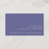 Carte De Visite Salon (Dos)