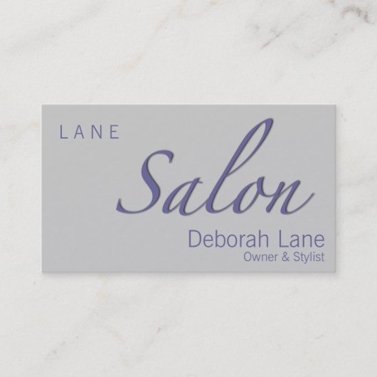 Carte De Visite Salon (Devant)