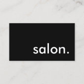 Carte De Visite salon. (Devant)