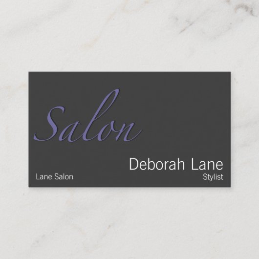 Carte De Visite Salon (Devant)