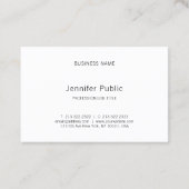 Carte De Visite Salon de beauté branché Artiste maquillage Glamor  (Dos)