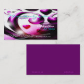 Carte De Visite Salon de beauté/Carte de visite Spa de jour (Devant / Derrière)