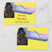 Carte de visite, Salon de beauté Cartes de visite (Devant / Derrière)