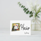 Carte de visite, Salon de beauté Cartes de visite (Debout devant)