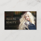 Carte De Visite Salon de beauté, Cheveux, Maquillage, Spa (Devant)