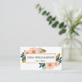 Carte De Visite salon de beauté de coiffeur (Debout devant)