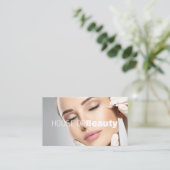 Carte De Visite Salon de beauté de l'injecteur de chirurgien plast (Debout devant)