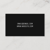 Carte De Visite Salon de beauté de maquillage professionnel (Dos)