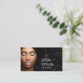 Carte De Visite Salon de beauté des cheveux Professional Photo mod (Debout devant)