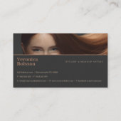 Carte De Visite Salon de beauté | Élégant (Dos)