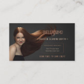 Carte De Visite Salon de beauté | Élégant (Devant)