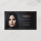 Carte De Visite Salon de beauté | Élégant (Devant)