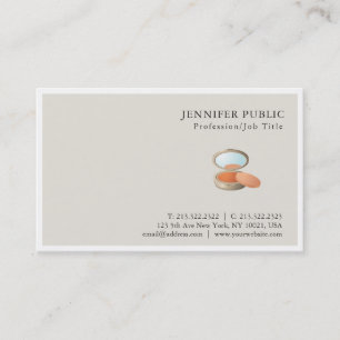 Carte De Visite Salon de beauté élégant professionnel moderne chic