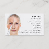 Carte De Visite Salon de beauté et de soins de la peau (Devant)
