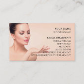 Carte De Visite Salon de beauté et de soins de la peau (Devant)