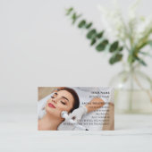 Carte De Visite Salon de beauté et de soins de la peau (Debout devant)