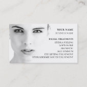 Carte De Visite Salon de beauté et de soins de la peau (Devant)
