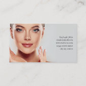 Carte De Visite Salon de beauté et de soins de la peau (Dos)