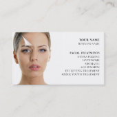 Carte De Visite Salon de beauté et de soins de la peau (Devant)