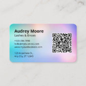 Carte De Visite Salon de beauté Lash and Brows Tech (Devant)