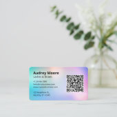 Carte De Visite Salon de beauté Lash and Brows Tech (Debout devant)