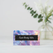 Carte De Visite Salon de beauté moderne et élégant (Debout devant)