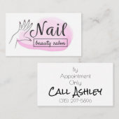 Carte De Visite Salon de beauté Nail (Devant / Derrière)