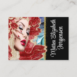 Carte De Visite Salon de beauté professionnel Nail Art