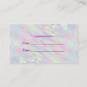 Carte De Visite Salon de beauté Purple Pearl (Dos)