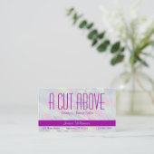 Carte De Visite Salon de beauté Purple Pearl (Debout devant)