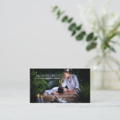 Carte De Visite Salon de beauté SPA d'aromathérapie Massage Salon (Debout devant)
