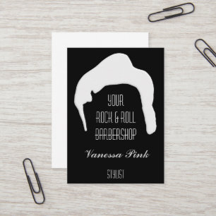 Carte De Visite Salon de coiffeur de cosmétologie de cheveux