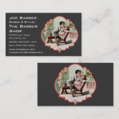 Carte De Visite Salon de coiffure (Devant / Derrière)