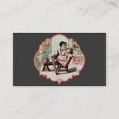 Carte De Visite Salon de coiffure (Dos)