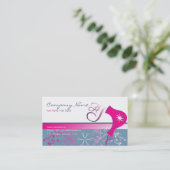 Carte De Visite salon de coiffure (Debout devant)