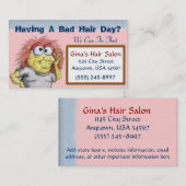 Carte De Visite Salon de coiffure (Devant / Derrière)