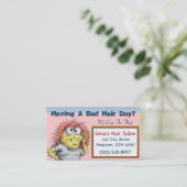 Carte De Visite Salon de coiffure (Debout devant)