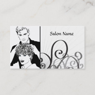 Carte De Visite Salon de coiffure