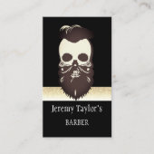 Carte De Visite Salon de coiffure Coiffeur, Gold Barbershop (Devant)