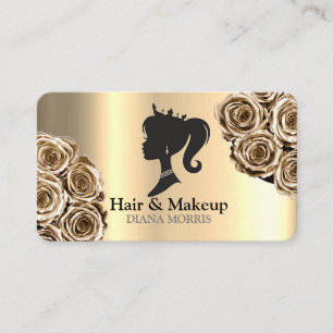 Carte De Visite Salon de Coiffure et Maquillage
