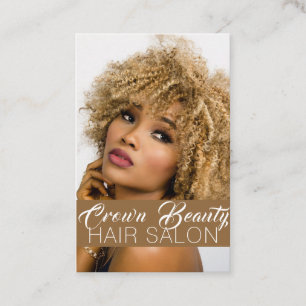 Carte De Visite Salon de coiffure Spa Beauté