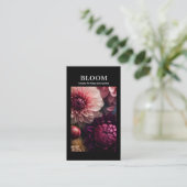 Carte De Visite Salon de fleurs moderne (Debout devant)