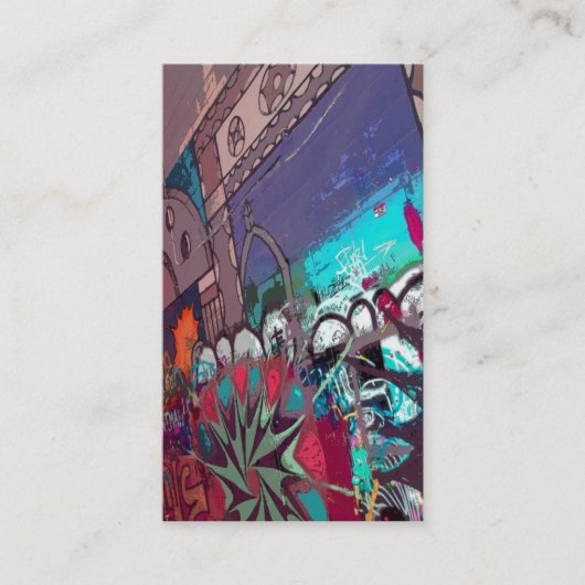 Carte De Visite Salon de graffiti (Devant)