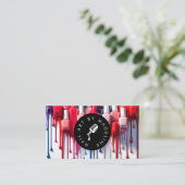 Carte De Visite Salon de l'artiste du logo polonais Creative Driat (Debout devant)