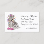 Carte De Visite Salon de l'éleveur de chiens Yorkshire Terrier Yor (Devant)